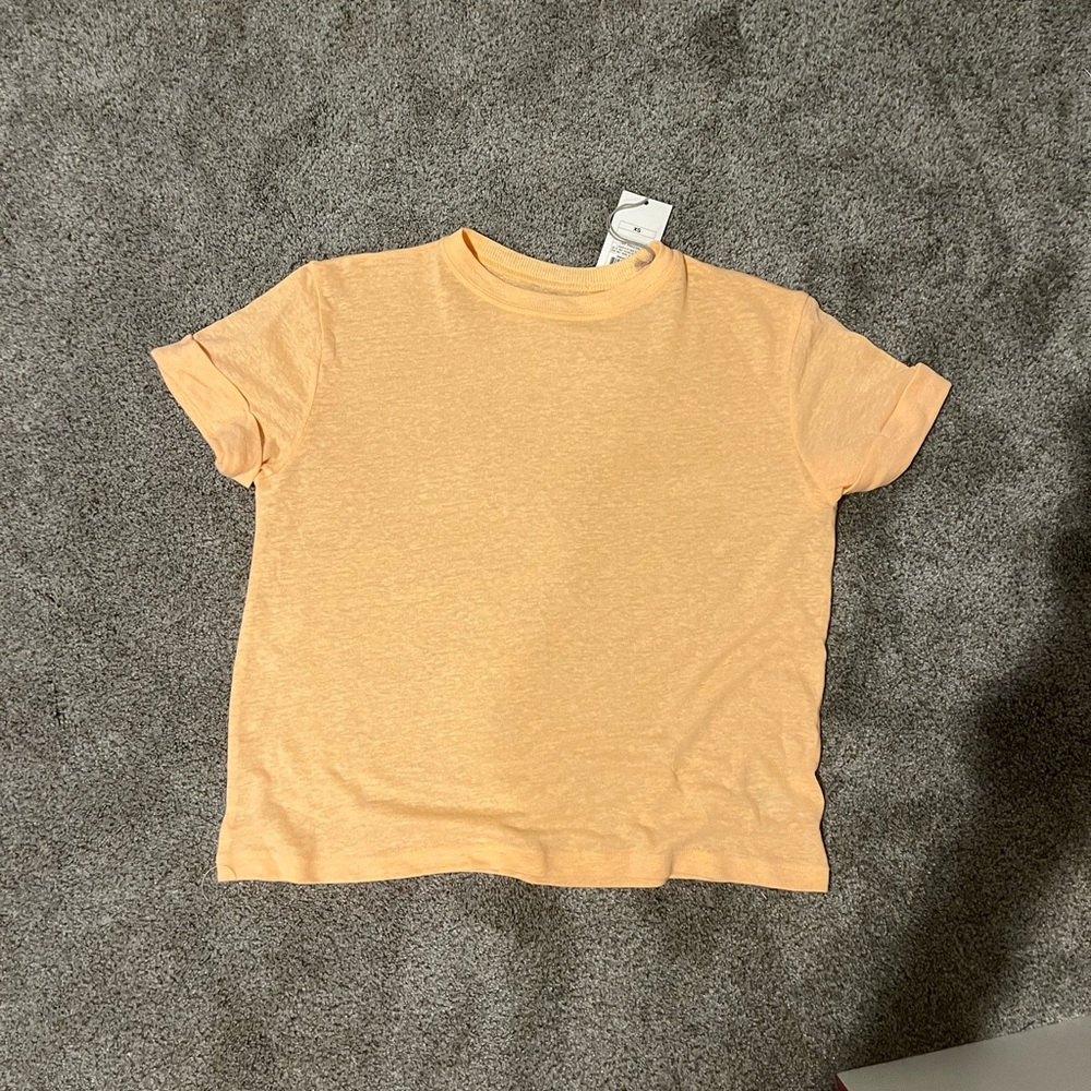 Target orange tee shirt